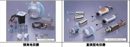 傾角電位器、直線型電位器